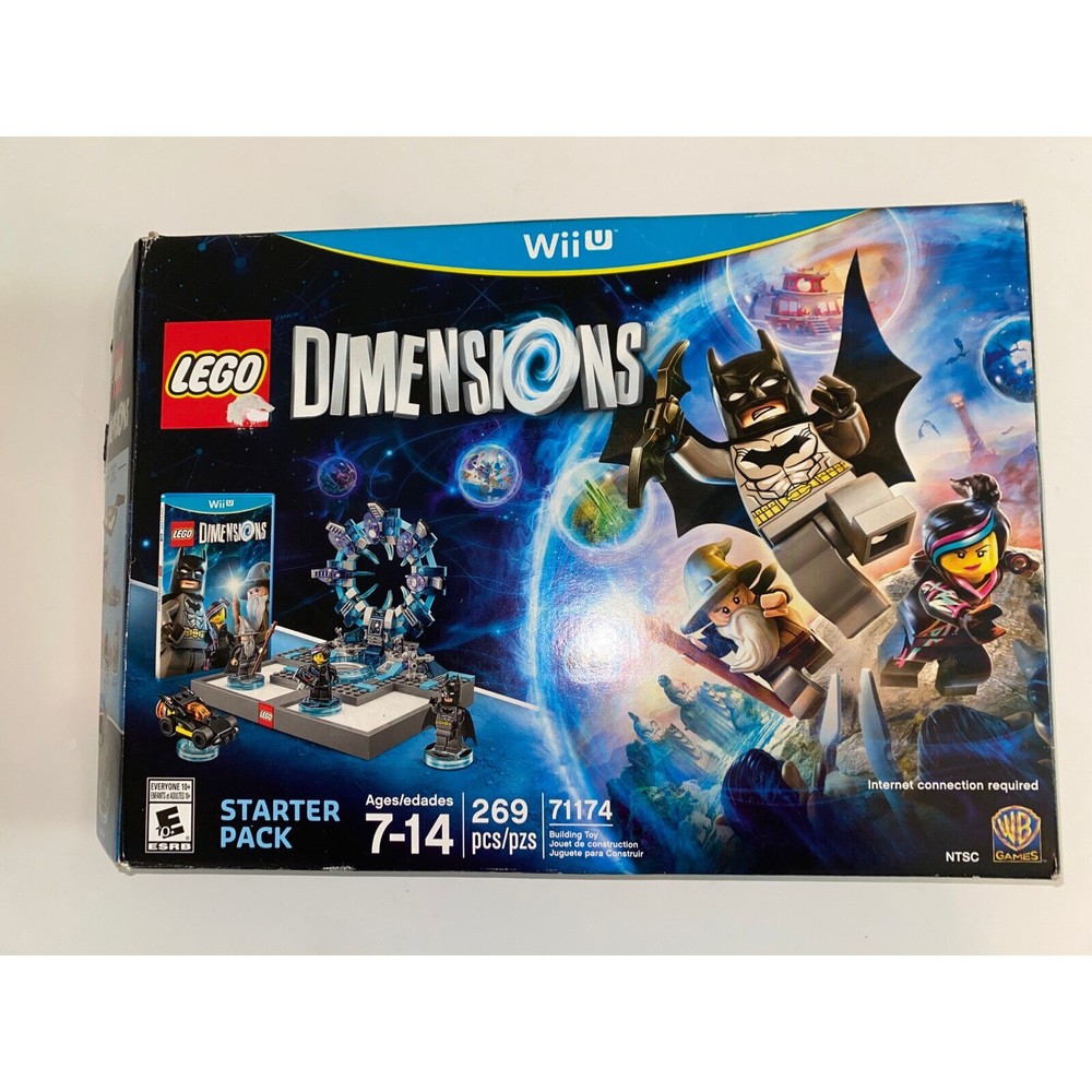 Wii U Lego Dimensions Starter Pack Disc Stand Video Game Portal Opened New